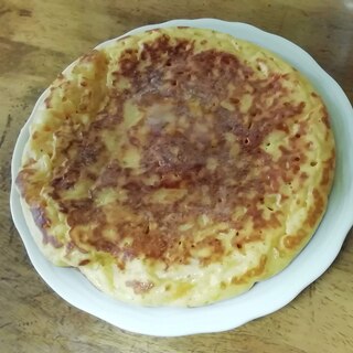 ホットケーキミックス人参入りパンケーキ